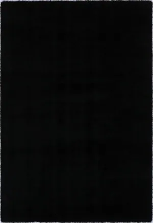 Puffin Black Shaggy Rug by null, a Contemporary Rugs for sale on Style Sourcebook