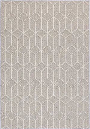 Yumi Maemae Beige Geometric Flatweave Rug by null, a Contemporary Rugs for sale on Style Sourcebook