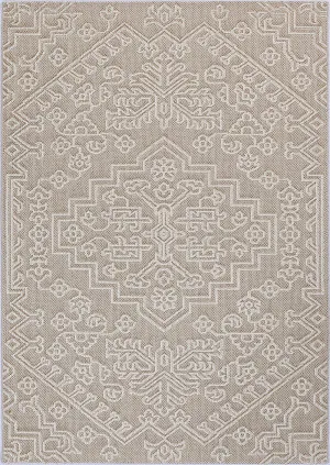 Yumi Waita Beige Tribal Flatweave Rug by null, a Contemporary Rugs for sale on Style Sourcebook