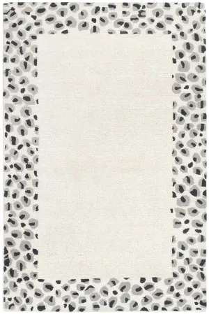 Leopard Cream Grey Wool Rug by null, a Contemporary Rugs for sale on Style Sourcebook