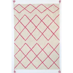 Fuji Diamond Pink Rug by null, a Contemporary Rugs for sale on Style Sourcebook