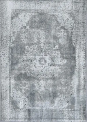 Isin Grey Machine Washable Rug by null, a Contemporary Rugs for sale on Style Sourcebook