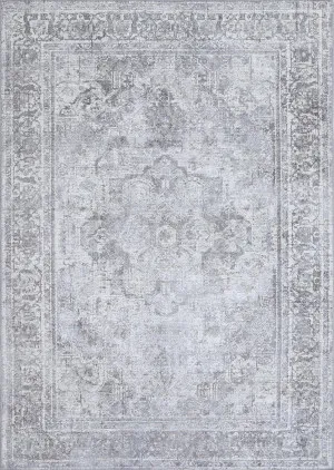Arbela Ash Machine Washable Rug by null, a Contemporary Rugs for sale on Style Sourcebook