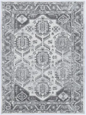Cosquer White Grey Traditional Rug by null, a Contemporary Rugs for sale on Style Sourcebook
