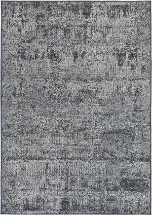 Alfresco Aqua & Ash Abstract Flatweave Rug by null, a Contemporary Rugs for sale on Style Sourcebook