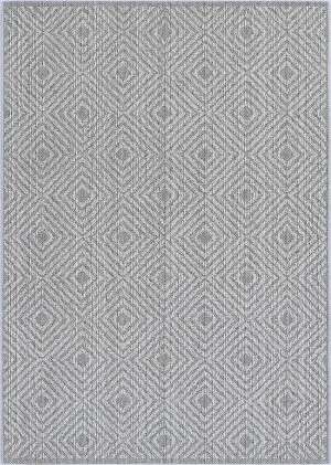 Yumi Walasi Ash Geometric Flatweave Rug by null, a Contemporary Rugs for sale on Style Sourcebook