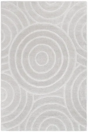 Ellipse Light Grey Wool Rug by null, a Contemporary Rugs for sale on Style Sourcebook
