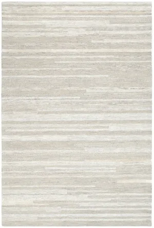 Linear Beige Wool Rug by null, a Contemporary Rugs for sale on Style Sourcebook