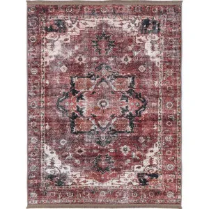 Zarrin Motif Brick Machine Washable Rug by null, a Contemporary Rugs for sale on Style Sourcebook