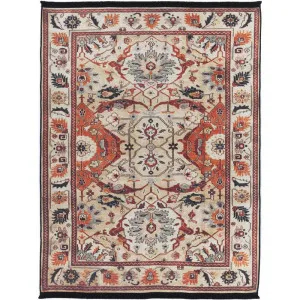 Zarrin Village Rust Machine Washable Rug by null, a Contemporary Rugs for sale on Style Sourcebook