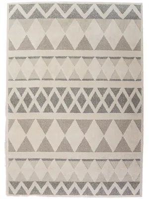 Cocoon  Tribal Cream Grey Rug by null, a Contemporary Rugs for sale on Style Sourcebook