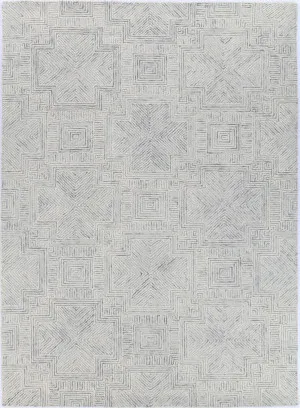 Labyrinth  09B Grey Wool Rug by null, a Contemporary Rugs for sale on Style Sourcebook