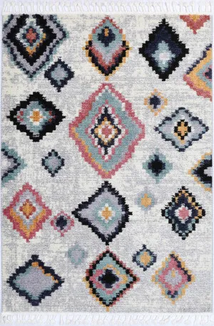 Hal Vintage Boho Agadir White Rug by null, a Contemporary Rugs for sale on Style Sourcebook