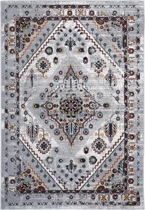Haven Santos Grey & Rust Traditional  Rug by null, a Contemporary Rugs for sale on Style Sourcebook