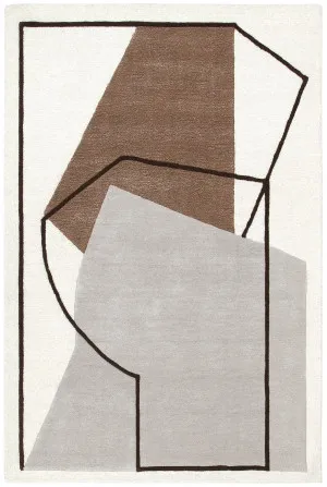 Minimal Beige Wool Rug by null, a Contemporary Rugs for sale on Style Sourcebook