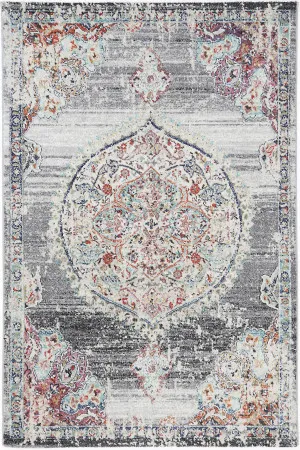 June Medalion Transitional Grey Rug by null, a Contemporary Rugs for sale on Style Sourcebook