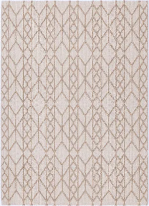 Courtyard Gaia Indoor / Outdoor Beige Rug by null, a Outdoor Rugs for sale on Style Sourcebook