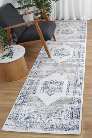 Estve Navy Cream Ancient Rug by null, a Contemporary Rugs for sale on Style Sourcebook