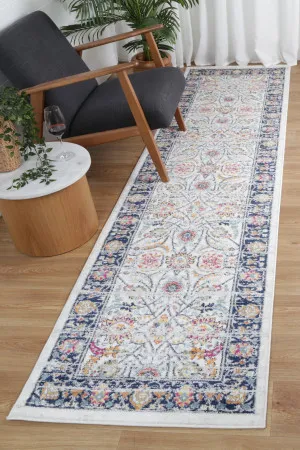 Providence Cream Blue Rug by null, a Contemporary Rugs for sale on Style Sourcebook