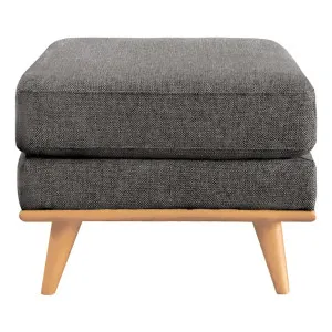 Astrid Ottoman in Talent Denim / Clear Leg by OZ Design, a Ottomans for sale on Style Sourcebook