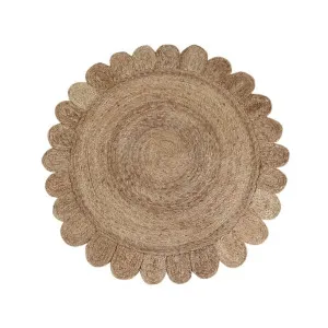 Sarova Round Floor Rug Natural by null, a Contemporary Rugs for sale on Style Sourcebook