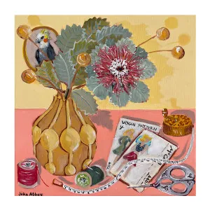 A Stitch In Time by Gioia Wall Art, a Prints for sale on Style Sourcebook