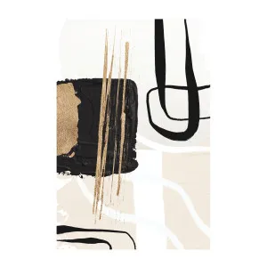 Abstract Black And Gold, Style A by Gioia Wall Art, a Prints for sale on Style Sourcebook