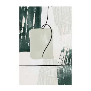 Abstract Shapes In Green, Style A by Gioia Wall Art, a Prints for sale on Style Sourcebook