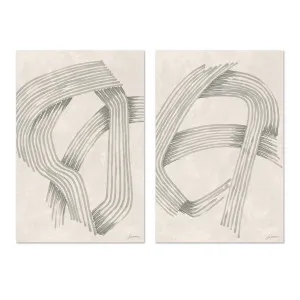 Intersections, Style A & B, Set Of 2 by Gioia Wall Art, a Prints for sale on Style Sourcebook