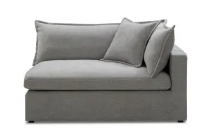 Haven Modular 2 Seat Left Arm, Grey, by Lounge Lovers by Lounge Lovers, a Sofas for sale on Style Sourcebook