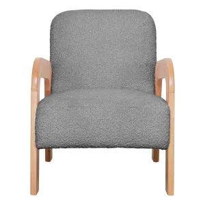 Rosen Occasional Chair in Barley Grey by OZ Design, a Chairs for sale on Style Sourcebook
