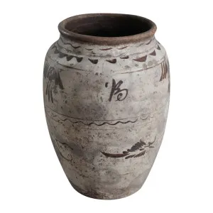 Xi'an 130 Year Old Terracotta Vase 0410322-12 by Florabelle Living, a Decorative Accessories for sale on Style Sourcebook
