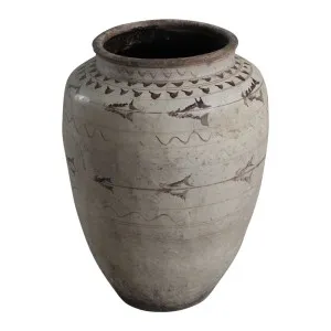 Xi'an 130 Year Old Terracotta Vase 0410322-9 by Florabelle Living, a Decorative Accessories for sale on Style Sourcebook