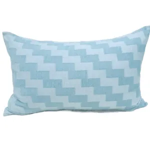 Outdoor Cushion 40x60cm - Dinan Blue by null, a Cushions, Decorative Pillows for sale on Style Sourcebook