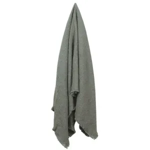 Savannes Throw Grape Leaf - 160cm x 130cm by null, a Throws for sale on Style Sourcebook