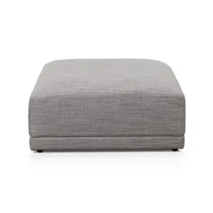 Amelia Ottoman Isla Soft Grey - 100cm x 100cm by null, a Ottomans for sale on Style Sourcebook