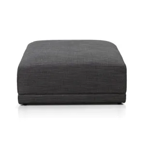 Amelia Ottoman Isla Warm Charcoal - 100cm x 100cm by null, a Ottomans for sale on Style Sourcebook
