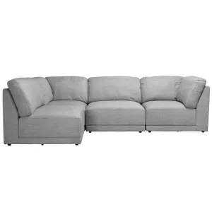 Amelia Modular Sofa Isla Soft Grey - 4 Piece by null, a Sofas for sale on Style Sourcebook