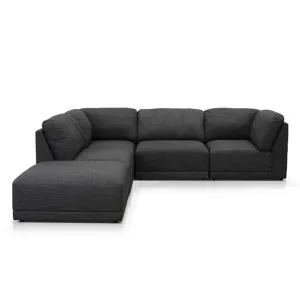 Amelia Modular Sofa Isla Warm Charcoal - 5 Piece by null, a Sofas for sale on Style Sourcebook