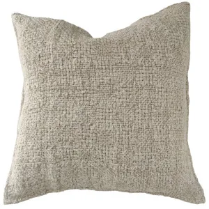 Détente Hand-loomed Rustic Texture Pure French Linen 55cm square - Rustic Natural by null, a Cushions, Decorative Pillows for sale on Style Sourcebook