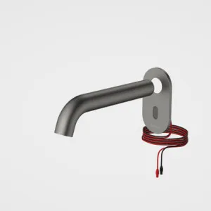 Liano II Sensor 175mm Wall Outlet Trim Kit | Made From Steel/Stainless Steel In Gunmetal By Caroma by Caroma, a Bathroom Taps & Mixers for sale on Style Sourcebook