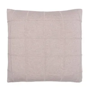 Pimli Knitted Cushion Beige - 50cm x 50cm by null, a Cushions, Decorative Pillows for sale on Style Sourcebook