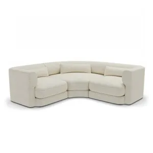 Santa Monica Modular Corner Sofa Ovis Ecru White - 3 Seater by null, a Sofas for sale on Style Sourcebook