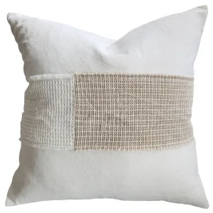 Dénpasar Linen Cushion 55cm Square - Waffle Off White | Natural by null, a Cushions, Decorative Pillows for sale on Style Sourcebook