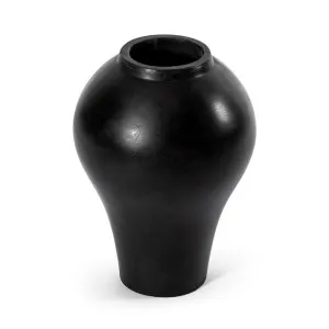 Orondo Concrete Vase Black - 45cm by null, a Vases & Jars for sale on Style Sourcebook