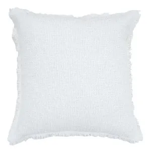 Savannes Cushion White - 50cm x 50cm by null, a Cushions, Decorative Pillows for sale on Style Sourcebook