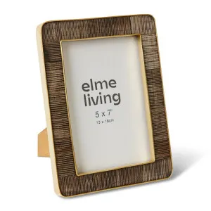 Anika Horn 5x7" Photo Frame - 17 x 1 x 22cm by null, a Photo Frames for sale on Style Sourcebook