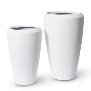Malik Tall Planter Set of 2 - 48 x 48 x 70cm by null, a Baskets, Pots & Window Boxes for sale on Style Sourcebook