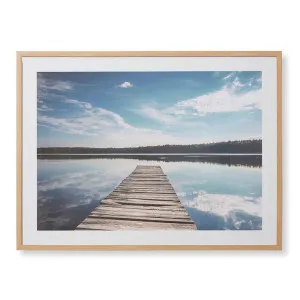 Stillness Framed Wall Art - 120 x 5 x 90cm by null, a Painted Canvases for sale on Style Sourcebook