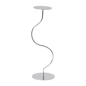 Marais Candle Holder Silver - 40cm by null, a Candle Holders for sale on Style Sourcebook